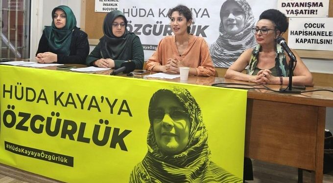 Cezaevinde bulunan eski HDP Milletvekili Hüda Kaya'nın bir an önce özgürlüğüne kavuşturulması istendi.